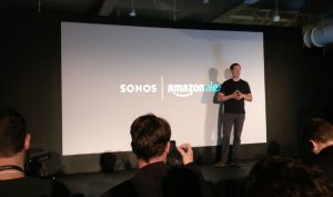  Revealing Sonos voice control speakers with Alexa.